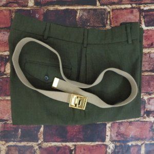USMC Uniform Green Pants 35Wx30L w/Belt